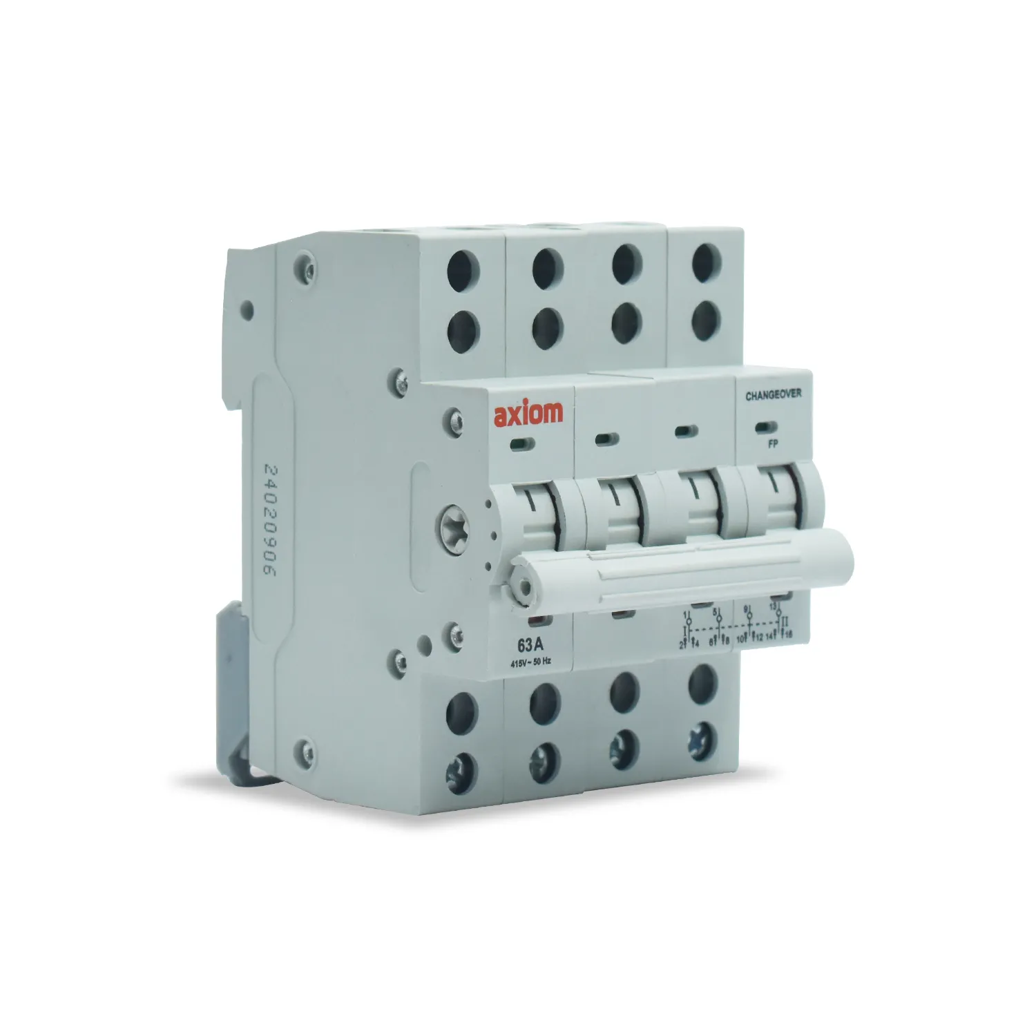 Compact MCB Changeover Switch for industrial electrical systems